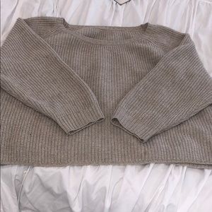 Tan sweater
